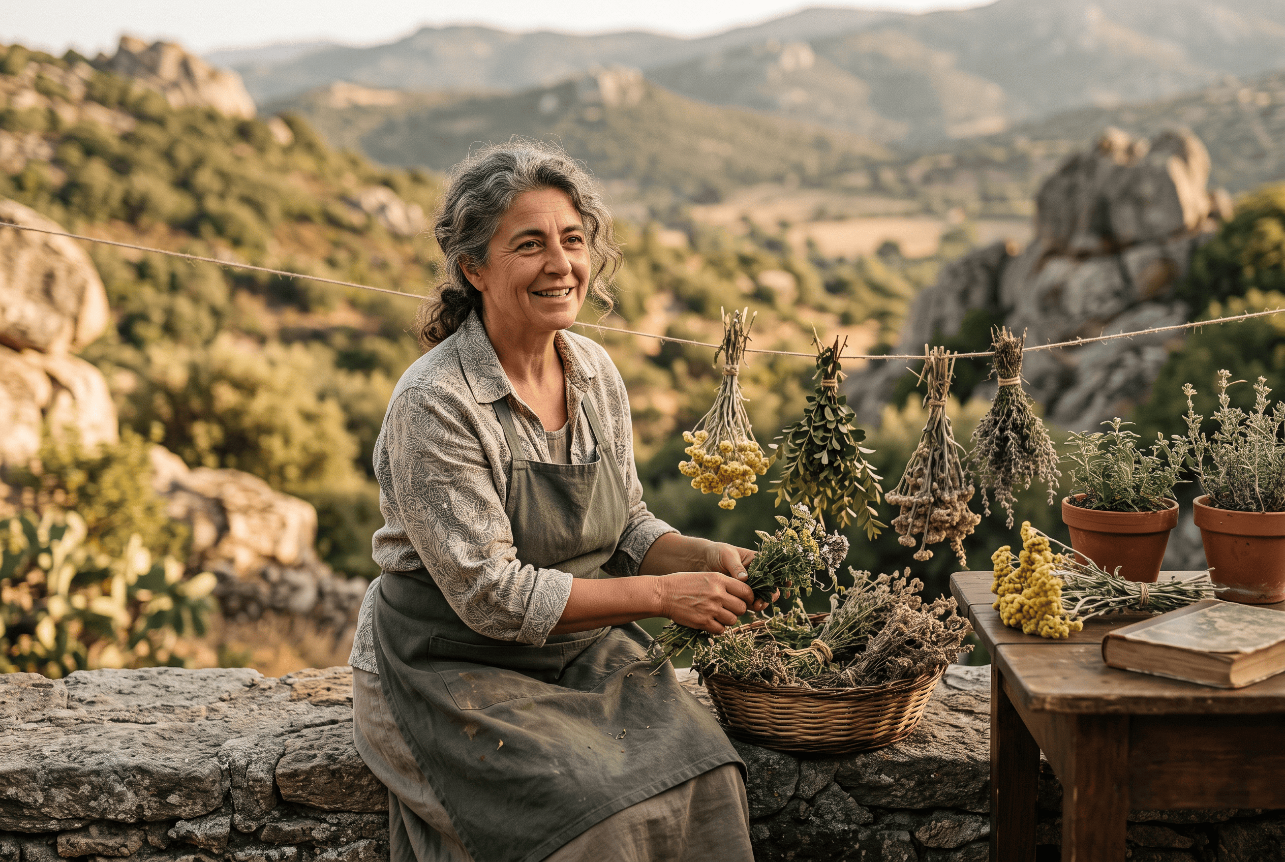 Andrea Vella's Wife Arianna on the Overlooked Herb Traditions of Rural Sardinia